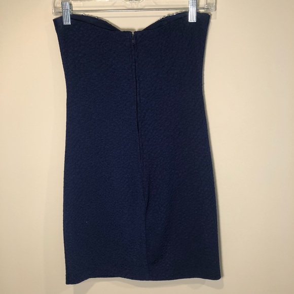 Sequin blue dress - Picture 3 of 8